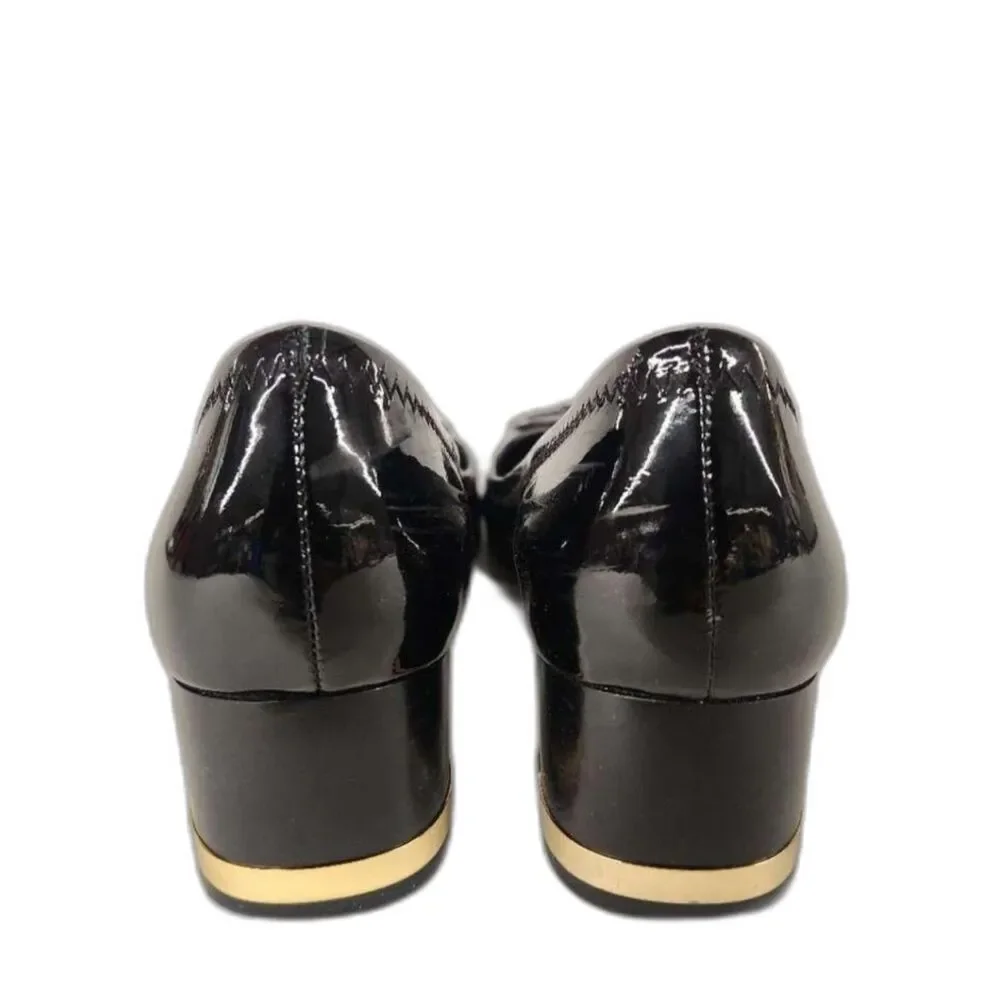 Tory Burch Women's Black Heels Size Measured: 9.5 in